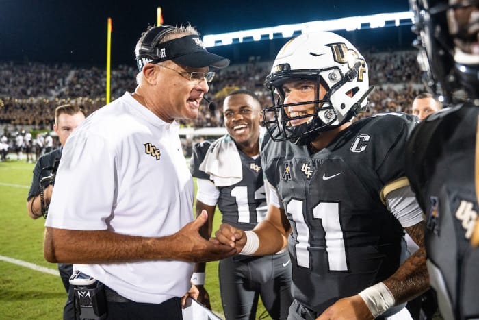 UCF Gus Malzahn & Dillon Gabriel